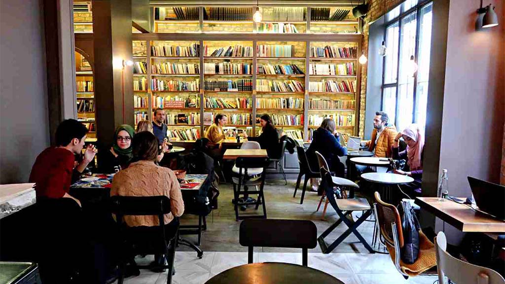 Minoa Bookstore & Cafe Istanbul