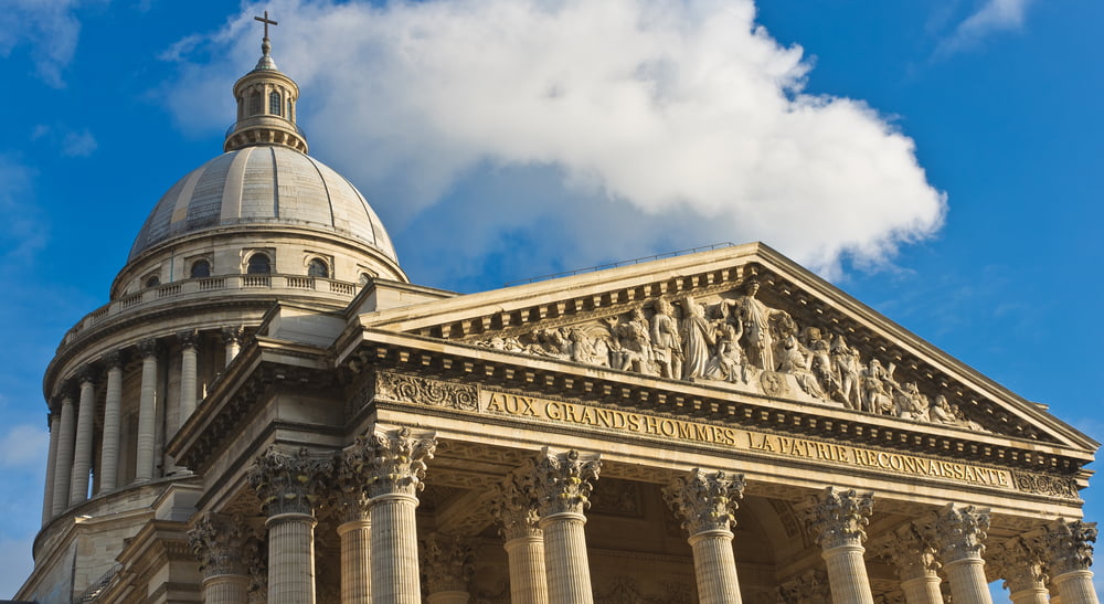 AUX GRANDS HOMMES LA PATRIE RECONNAISANTE - The Frieze Pantheon Paris