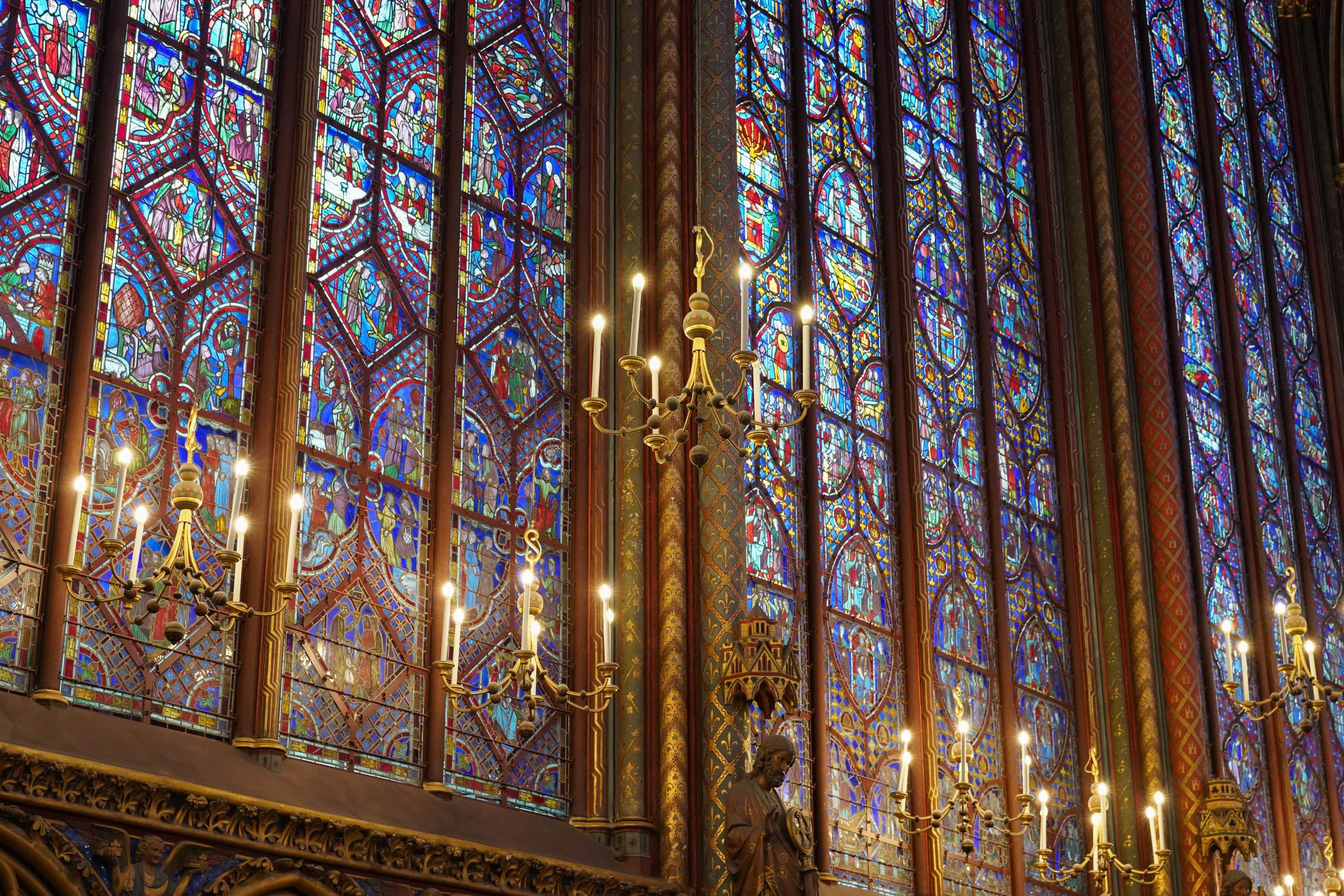 stained glass st chapelle