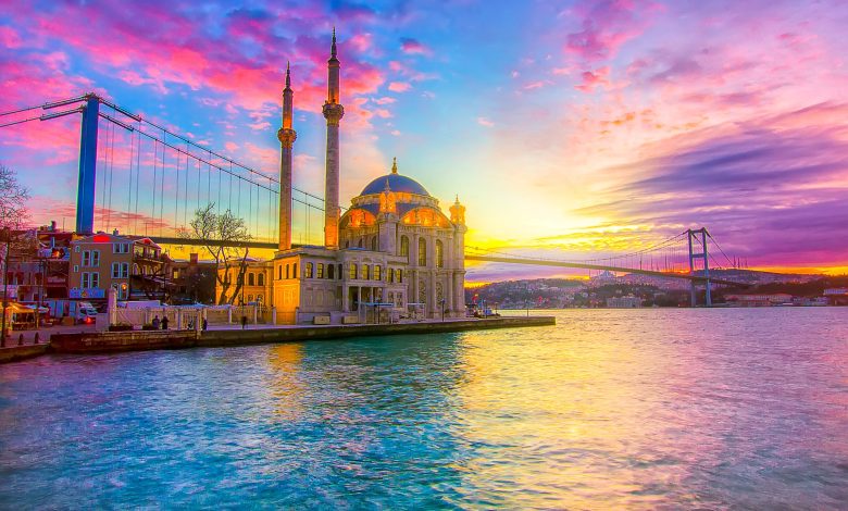 Sunset in Istanbul
